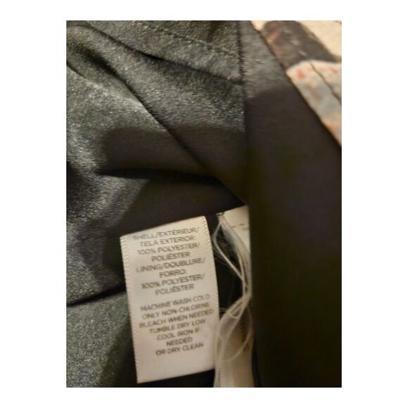 LOFT Small Long Sleeve Floral Mini Dress - Picture 3 of 7